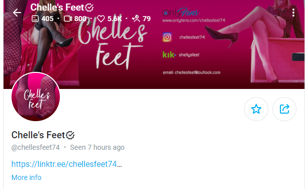 Best OnlyFans Feet Creator to follow - Challe's Feet