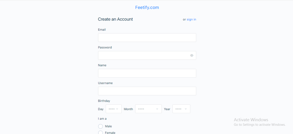 creating an account on Certify