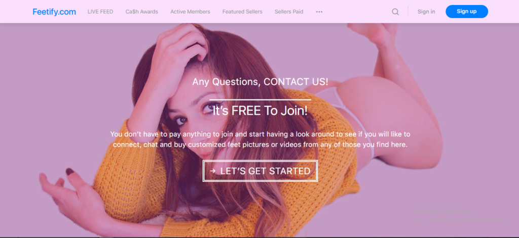 Feetify features
